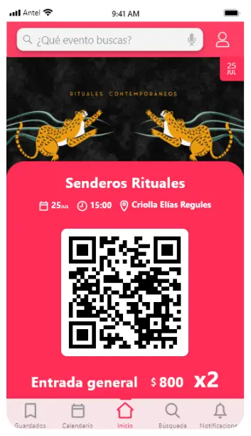 qr entrada eventy app